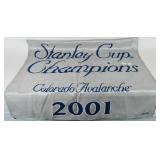 CO Avalanche Stanley Cup Champions 2001 Flag