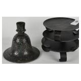 Metal Candle Holders (4)