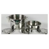 Wolfgang Puck Stainless Steel Set Strainers (5)