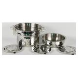 Wolfgang Puck Stainless Steel Set Strainers (5)