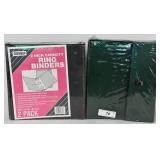 NEW 3 Ring Binders & Folder Holder