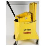 Commercial Mop Bucket & Wet Floor Signs