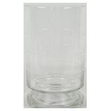 Mouth Blown Glass Flower Vase