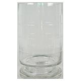 Mouth Blown Glass Flower Vase