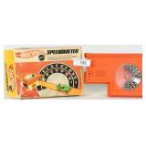 Vintage Hot Wheels Toy Speedometer