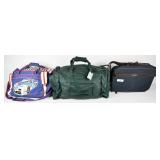 Leather Duffel, NASCAR & Computer Bags (3)