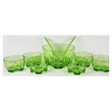 NEW Salad Bowl Set, 9 Pieces - Green