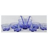 NEW Salad Bowl Set, 9 Pieces - Purple
