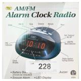 AM/FM Alarm Clock Radio