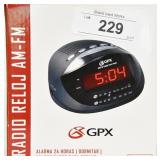 AM/FM Alarm Clock Radio