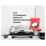 NEW Wolfgang Puck Electric Panini Maker