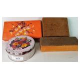 Vintage Sewing Items with Collectible Containers