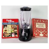 Rival Multi Speed Blender, Cook Books (2)
