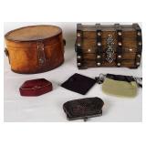 Vintage Storage Boxes, Jewelry Box & Pouches