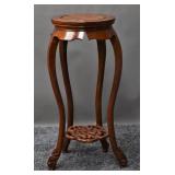 Round Rosewood Occasional Table
