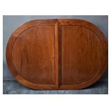 Rosewood Oval Dining Table w/ Leaf - DIY Special