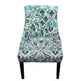 Vintage Upholstered Blue Chair