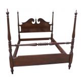 Ethan Allen Four Poster Queen Sized Bed