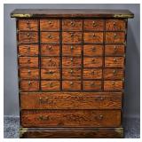 Vintage Asian Apothecary Cabinet