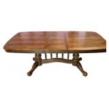 Oak Leaf Insert Dining Table