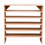 Wood Painted Bookshelf