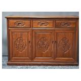 Asian Rosewood Buffet Table