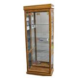 Glass Display Cabinet with Light