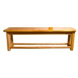 Pine Wood Bench
