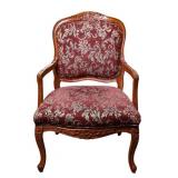 French Country Bergere Armchair Chair