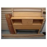 Bald Kaub Twin Bed With Mattress & Nightstand