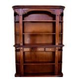 Vintage Open Bookcase, Display Cabinet