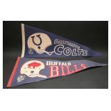 Vintage NFL Pennant Collection (2)