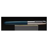 Vtg Parker "51" Special Teal Blue Fountain Pen