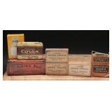 NOS Antique Stove Polish & Dog Medicine + (7)