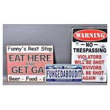Fun Decor Signs For The Garage Or Man Cave (3)