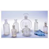 Ant. Cologne & Perfume Bottles-Cloche, Colgate+(8)