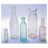 1890 H.J. Heinz Ketchup Bottle & Ace of Drinks+(5)