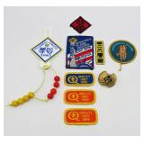 Boy Scouts Of America Patches And Tie Clasp