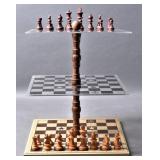 Vintage Space Chess Game