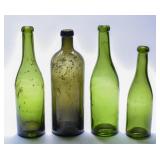 Hunyadi Janos Bitters & Olive Beer Bottles (4)