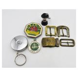Belt Buckles & Key Chains Brass GI Joe