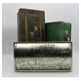 Collectible Tin Metal Boxes And Lunch box (3)