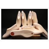 Vintage Mercury Shoe Form No. 101 Set (9)