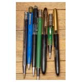 Vintage Scripto & Universal Fountain Pens + (7)