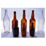 Antique Taylor & Williams Whiskey Bottles + (8)