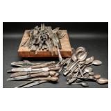 Silver Plate, Steel Silverware Collection