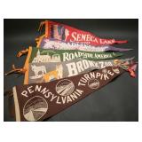 Full Sized Vintage Destination Pennants (5)