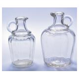 Owens "Box O" Antique Syrup Pitchers (2)