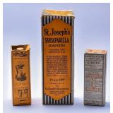 Antique Cresolene, Ginger & Sarsaparilla Tonics