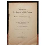 Antique Agnosticism Theology Manuscript